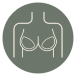 An icon of breast implants.